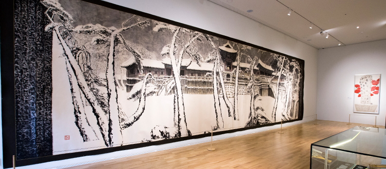 솔거미술관 건물전경사진