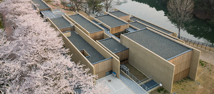 솔거미술관 전체 전경